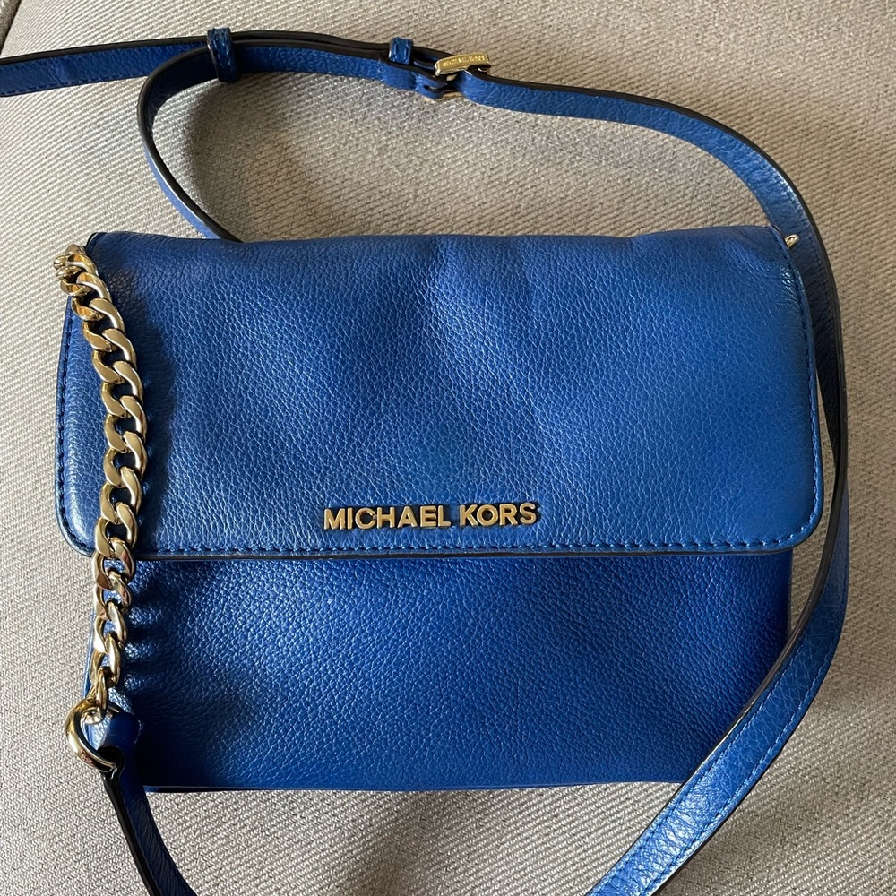 Michael Kors Royal Blue Crossbody Bag